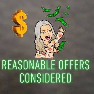 Reasonable Offers Accepted
